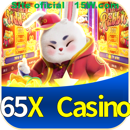 Imagem promocional da 65X Casino mostrando a plataforma e suas vantagens